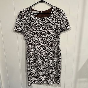 Vintage Maggy London Animal Print Dress